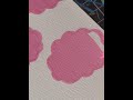 Immersive painting pink clouds stress relief coloring