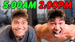 I Doubled My Push Ups Every Hour For 12 Hours Challenge