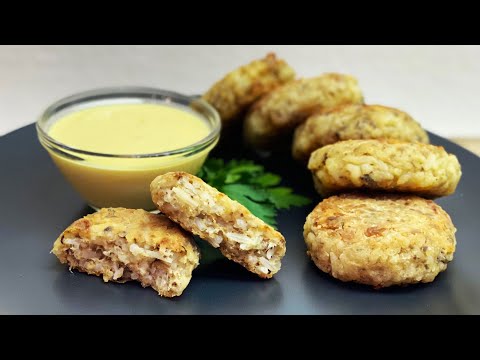 И мясо не нужно! Вкусные котлеты из риса с рыбными консервами