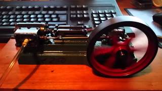Stuart S50 Mill Live Stem Engine running on air