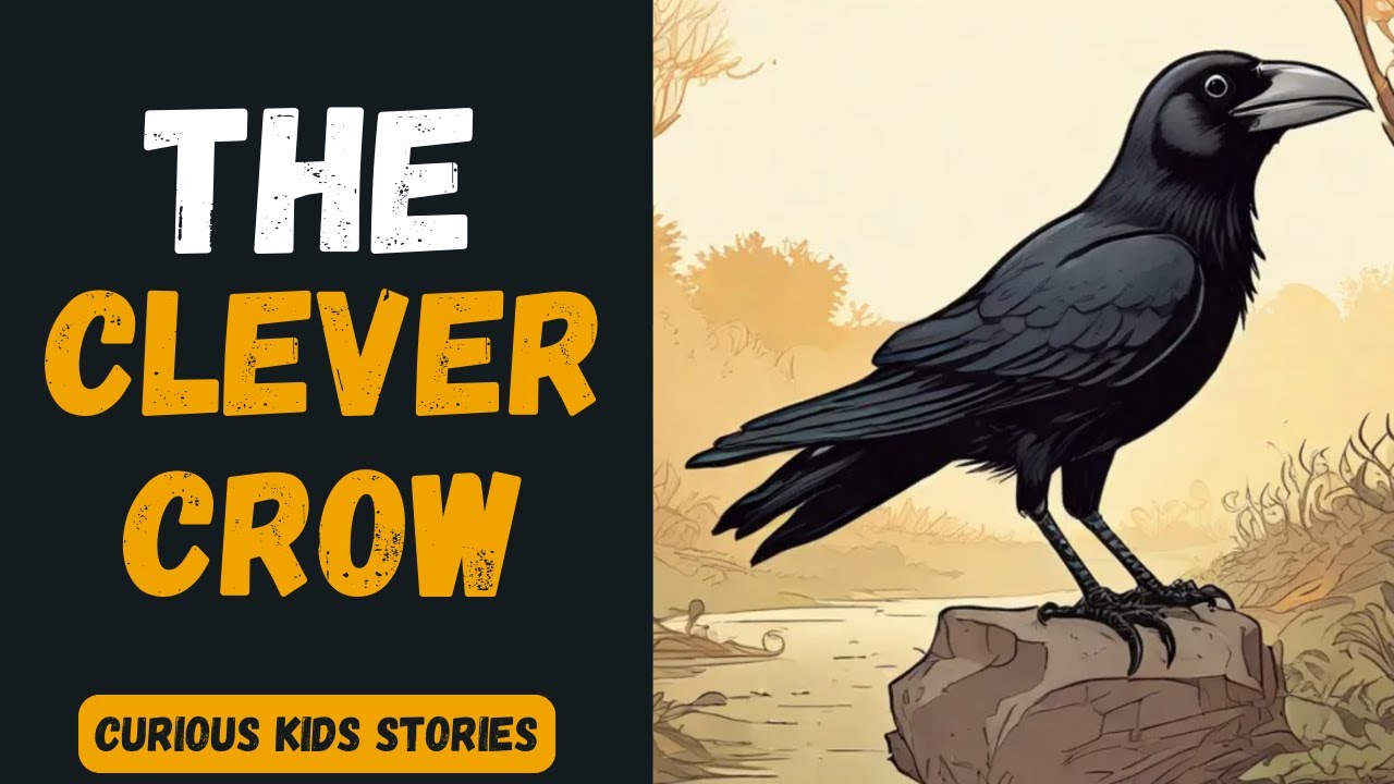 The Clever Crow | English Fairy Tales Curious Kids Stories