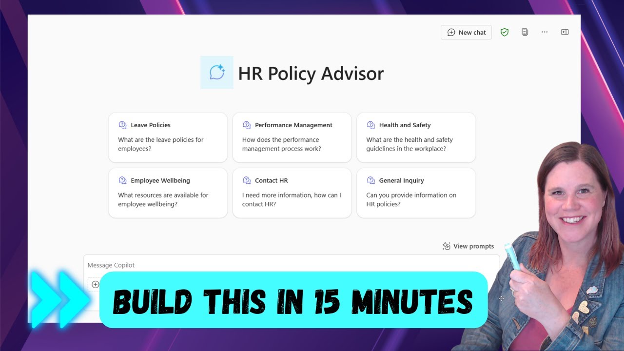 How to Build an Agent in Microsoft 365 Copilot Chat (Beginner Tutorial ...