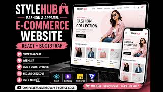 StyleHub – Fashion & Apparel E-Commerce Website | Web Development Internship Project