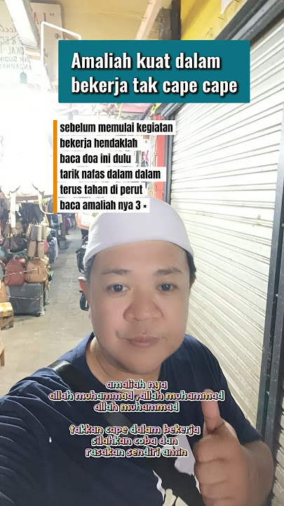 Asma kuat kerja #doamustajab #fypyoutube #yukberdoa #doafisikkuat