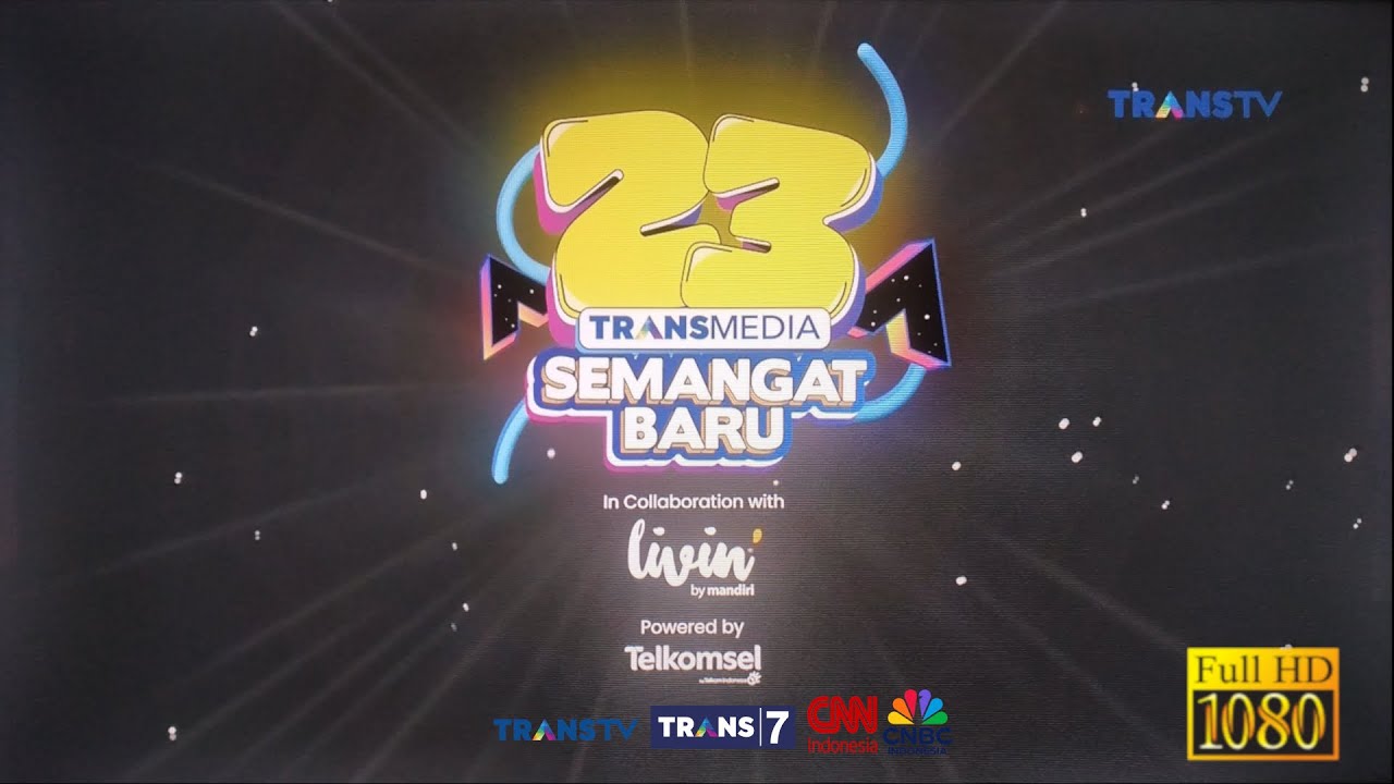 Jeda Iklan Trans TV/Trans 7/CNN ID/CNBC ID HD (Spesial HUT Transmedia  ke-23) (15/12/2024) [Segmen 9]