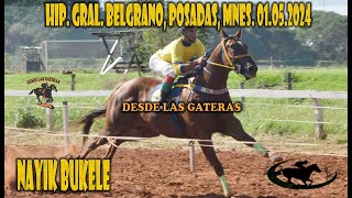 NAYIK BUKELE - HIPODROMO GENERAL BELGRANO, POSADAS, MISIONES. 01.05.2024