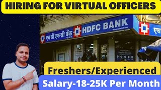 HDFC Bank hiring for Freshers|Customer support jobs for freshers|Latest jobs 2023|Noida walk in jobs