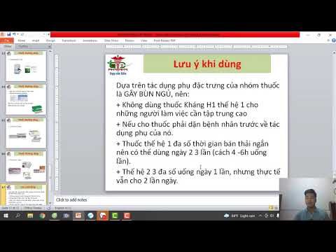 Video Bài 3: kháng histamin H1, Kháng dị ứng/QTPharma dạy... - youtube