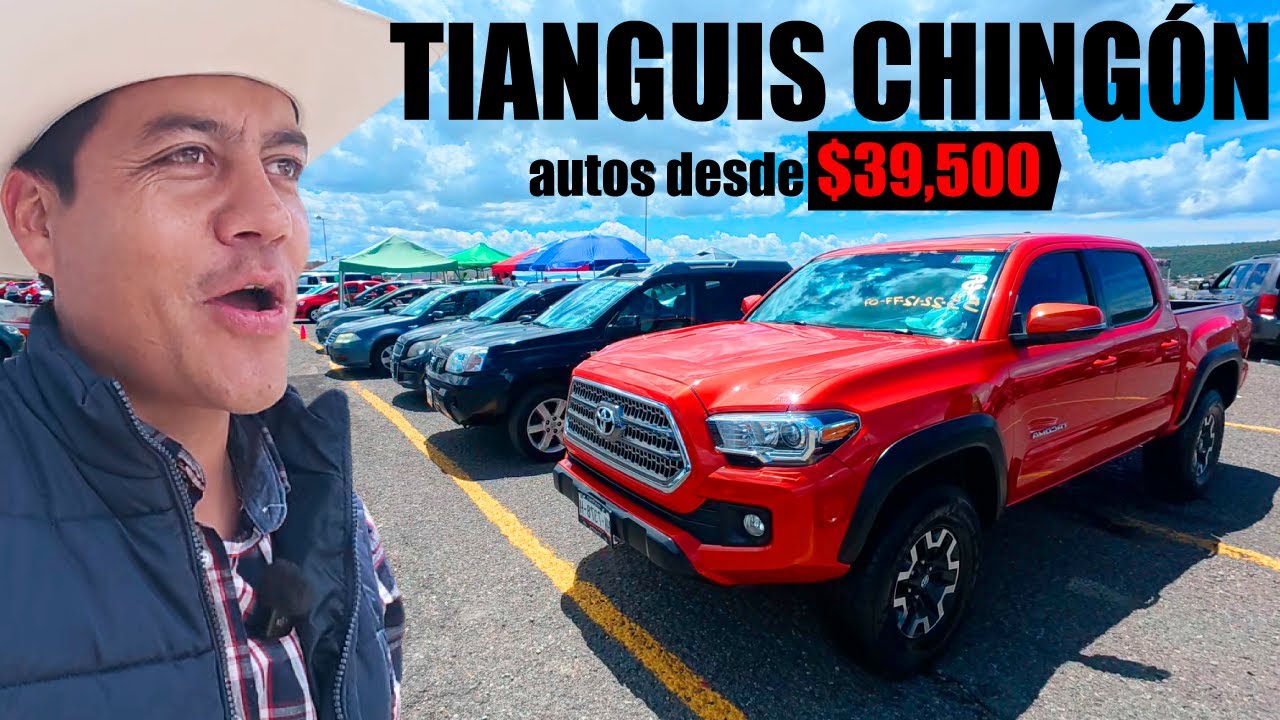 🔥Ofertas de Autos desde $39,500, tianguis CHINGÓN de Pachuca Hidalgo | Arre Canales