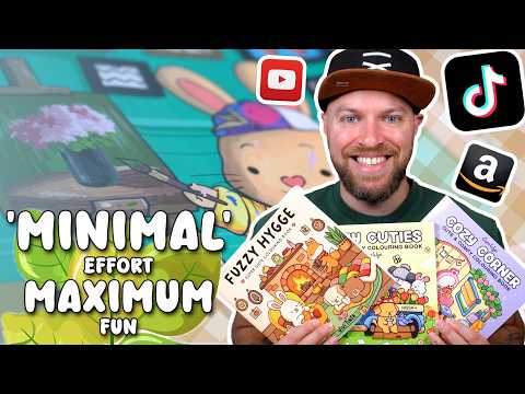 I Tried The Top Trending Viral Coloring Books & Every Ohuhu Acrylic Marker