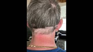 Dont attempt a shave and light neck hair trim whilst suffering from Man Flu