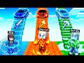 Sono SOPRAVVISSUTO alle SCALE ELEMENTALI in Minecraft!
