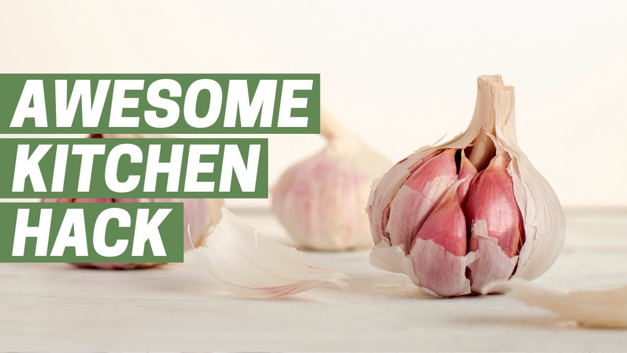 How To Make Garlic Paste With a Knife (FAST!) Kitchen Hack YouTube