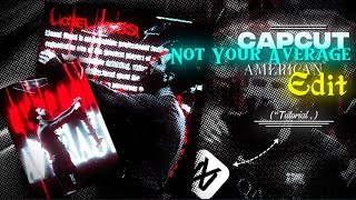 Symbiote Style Edit Capcut Tutorial