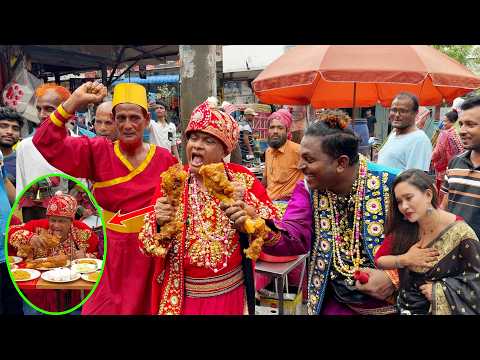 অবিশ্বাস্য! নাচের তালে তালে আড়াই কেজি ওজনের বিশাল নলি খেয়ে নতুন বিশ্ব রেকর্ড গড়লেন হারুন কিসিঞ্জার