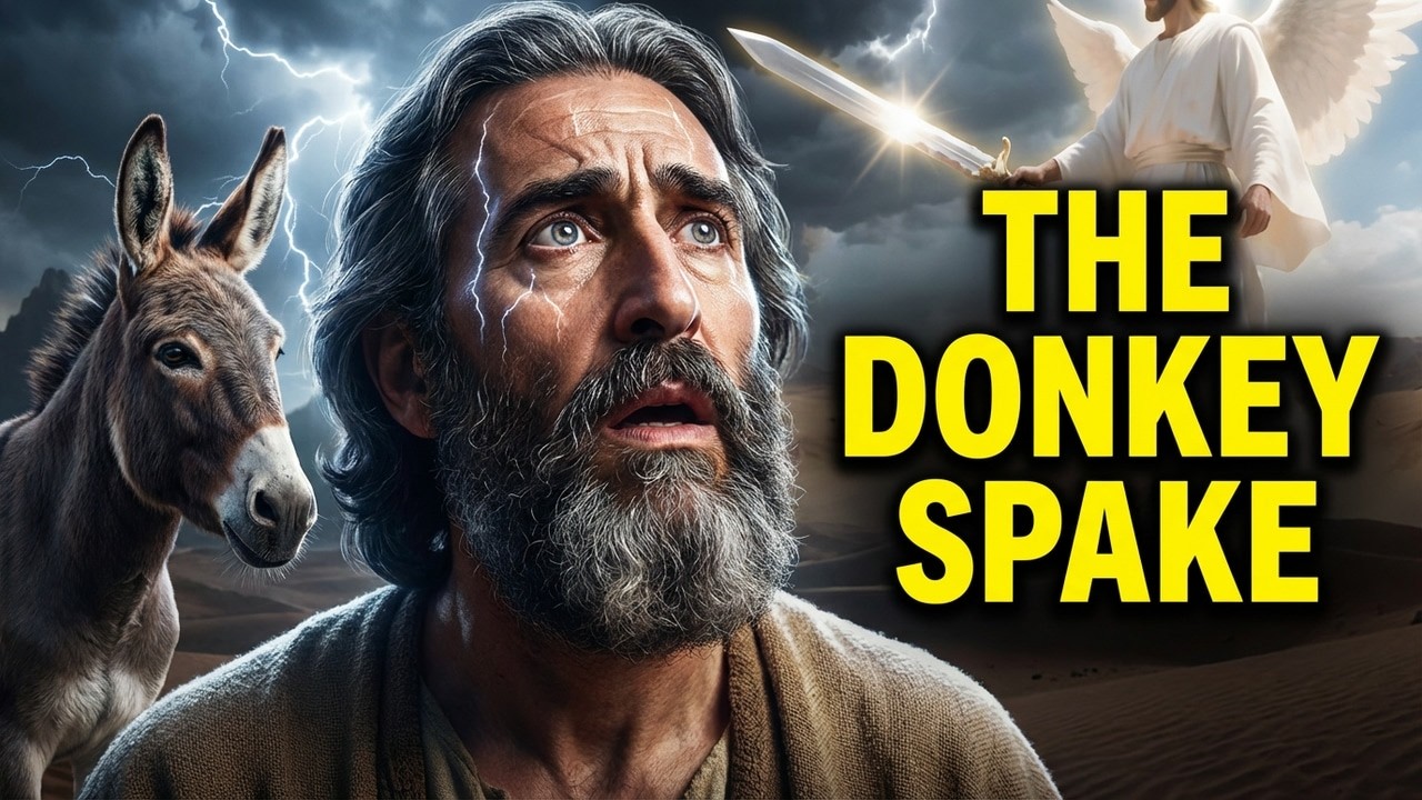 How a Talking Donkey Revealed God's Plan to a Greedy Prophet | Animated ...