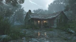 Rain and Thunderstorm in Nature 🌧️ | Deep Sleep and Stress Relief