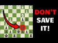 Why pieces dont matter in chess