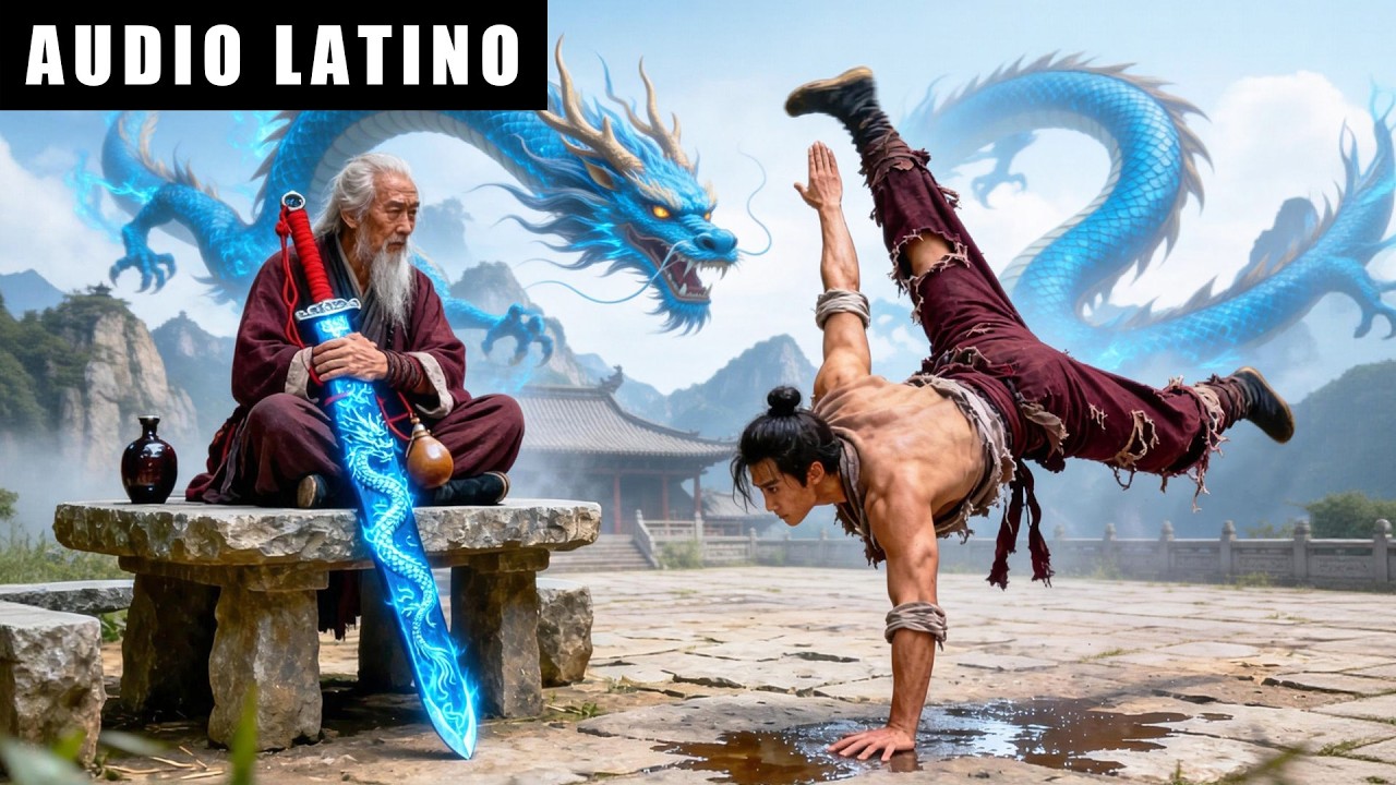 Audio Latino -  Anciano acoge al Huérfano y le enseña Espada Divina;  Después se convierte en Héroe