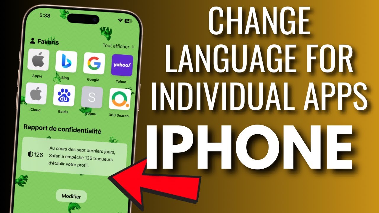 How To Change Language For Individual App On iPhone