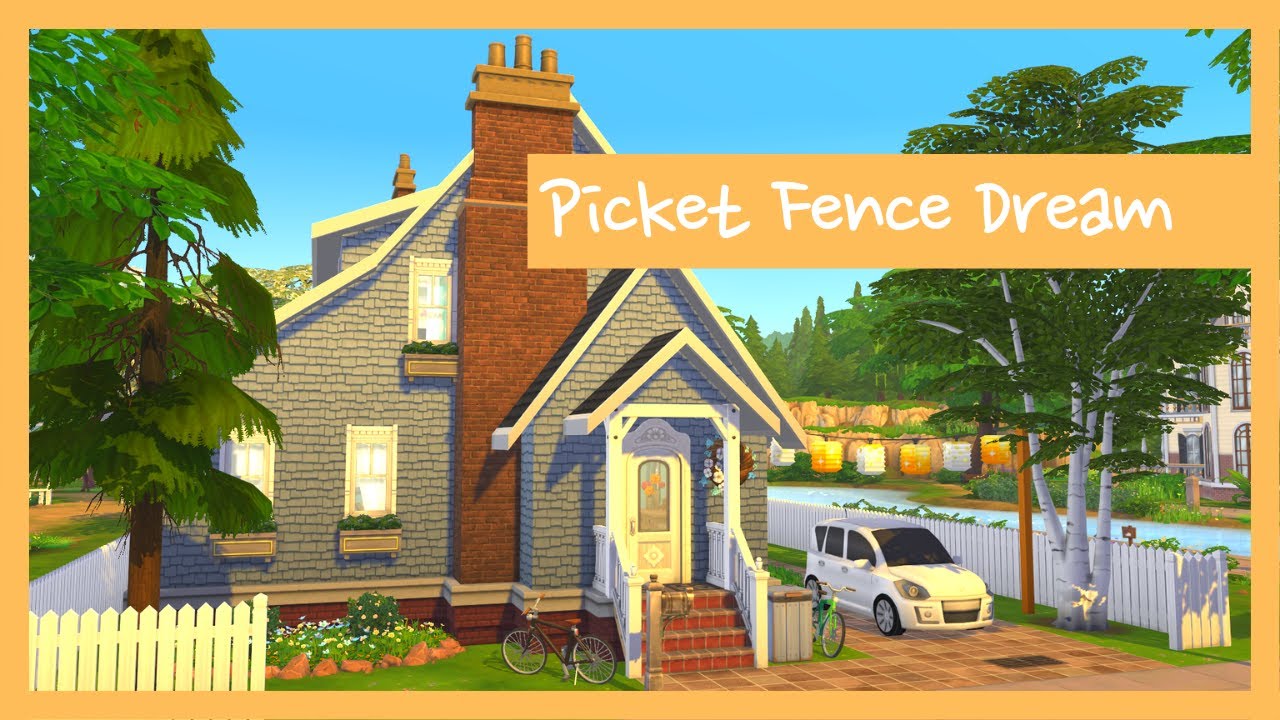 Picket Fence Dream The Sims 4 Youtube