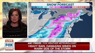 Major Winter Storm To Take Aim Next At The Northeast