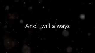And I Will Always Be With You . . . .