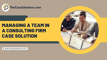 Managing A Team In A Consulting Firm Case Solution | Case Study Analysis | Case Study Help