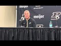 Yale Post Game Presser | Head Coach Matt Painter