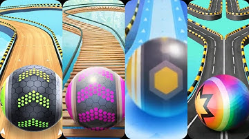 Going Balls VS Rollance Balls, Action Balls, Super Rolling Ball Balance Gameplay Walkthrough Part 43