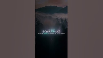 سورة الشعراء || الآية ٨٨-٩٣ 🥀 (Surah Ash-Shu'ara) ﷽