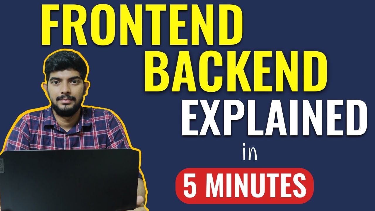 Frontend & Backend Explained in 5 minutes | Web Development Series ...