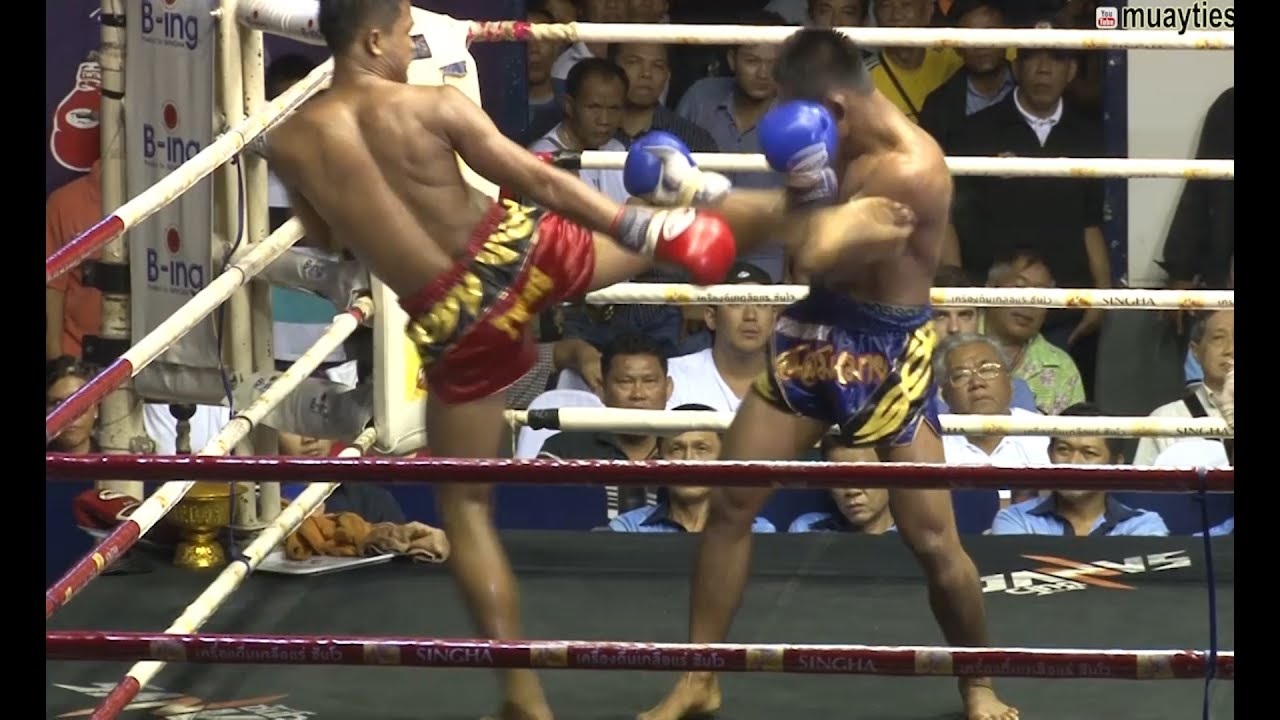 Muay Thai Fight - Pet-U-Tong vs Thanonchai, Rajadamnern Stadium Bangkok - 10th September 2015