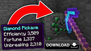 How to Install Wisp's Minecraft But Every Time You Mine You Get A Random Enchant | Minecraft