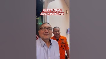 Bincang-bincang dengan Kepala Basarnas Marsda TNI M. Syafii soal Gunung Rinjani. #rinjani #basarnas