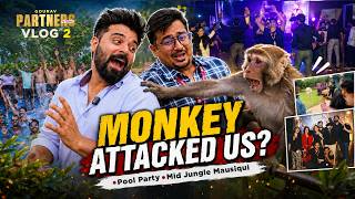 Monkey Attacked Us at Jim Corbett? 🐒 | Gourav Partners Utsav Vlog 2