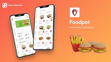 2 App Template | Online Food Ordering App | Restaurant App | Food Delivery Solution | FoodPot