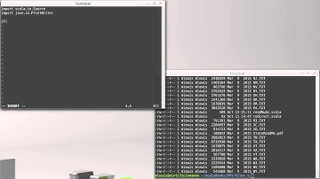 Text File Example (in Scala)