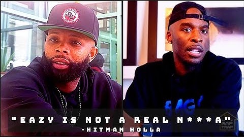 Hitman Holla & Eazy EXCHANGE HEATED WORDS + "I CANT RESPECT YOU"‼️😱 (W/Clips)