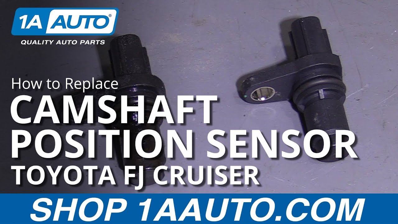 How To Replace Camshaft Position Sensor 07 13 Toyota Fj Cruiser