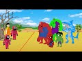 Superheroes VS Squid Game  [HD] | Roblox Godzilla Animation