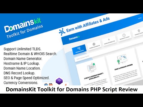 DomainsKit Toolkit for Domains PHP Script Review