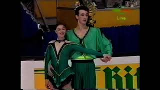 Svitlana Chernikova & Oleksandr Sosnenko Ukr - 1994 European Figure Skating Championships Free Dance