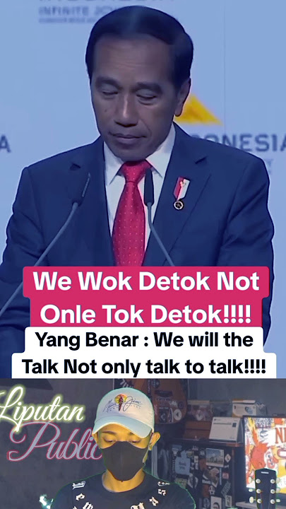 Bahasa Inggris Presiden Jokowi Kembali Viral, Di Pembukaan Hannover #shortvideo #beritaterkini