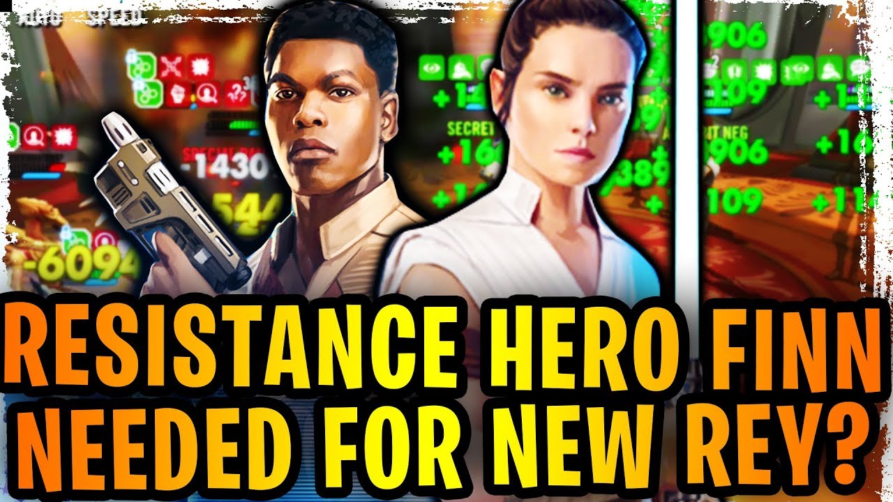 New Resistance Hero Finn Required to Unlock Galactic Legends Rey? 7