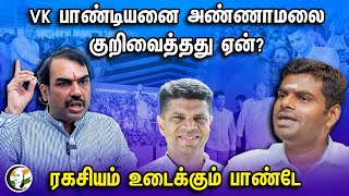 VK பாண்டியனை அண்ணாமலை குறிவைத்தது ஏன்? | ரகசியம் உடைக்கும் Rangaraj Pandey Interview | VK Pandian