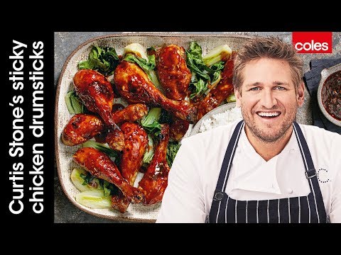 How to make Curtis Stone’s sticky chicken drumsticks
