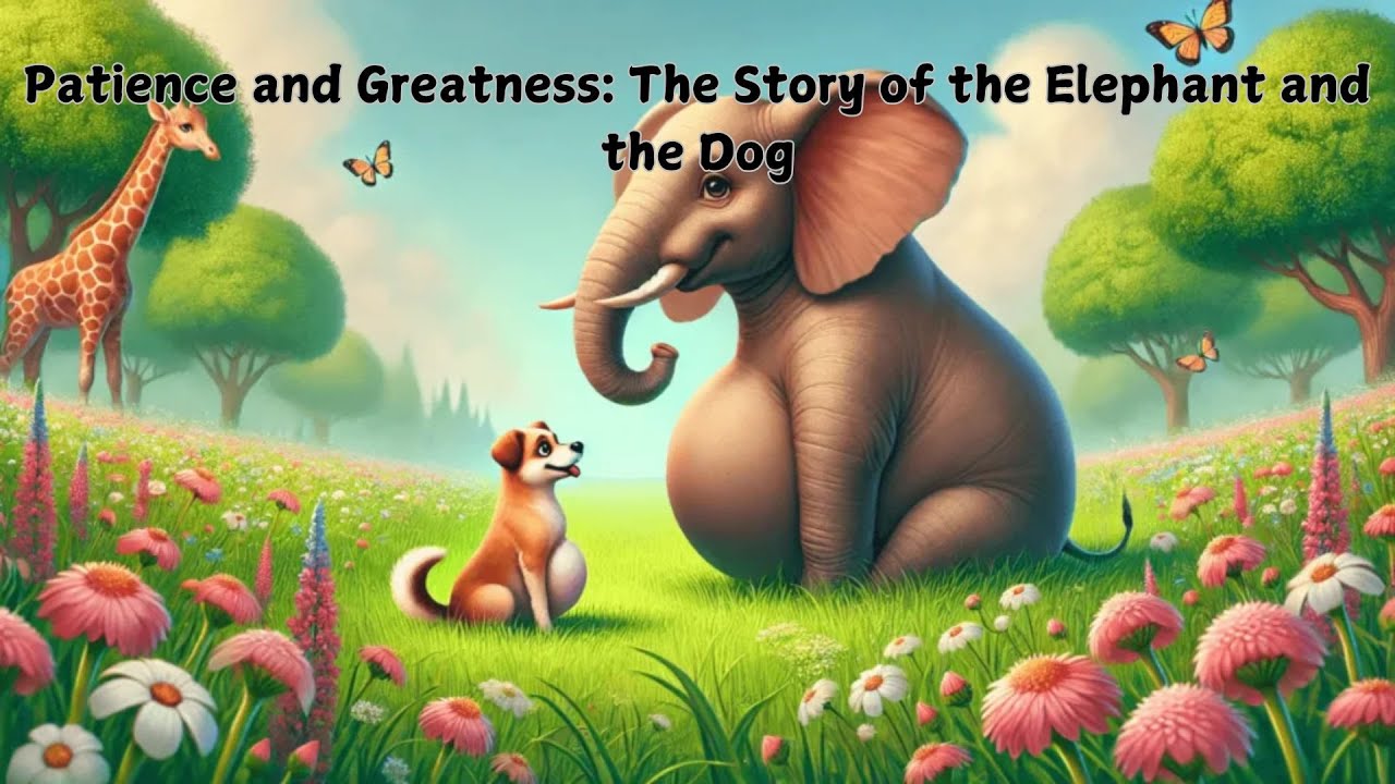Patience and Greatness: The Story of the Elephant and the Dog - YouTube