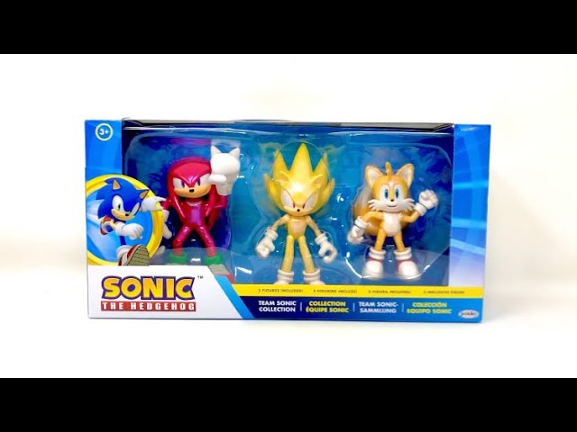 Sonic The Hedgehog Team Sonic Collection Action Figure Set - 3pk