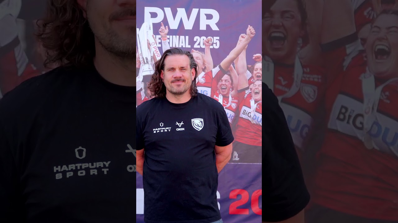 INTRODUCING THE NEW GLOUCESTER HARTPURY HEAD OF RUGBY 👆